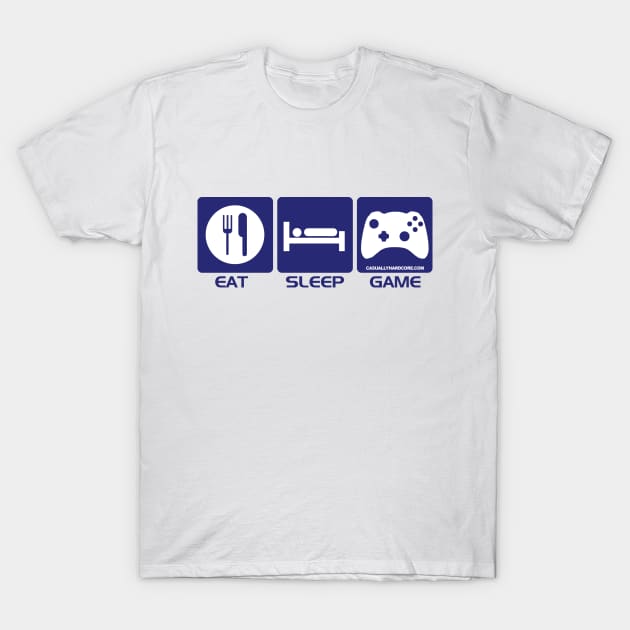 Eat Sleep Game T-Shirt by Kyandii